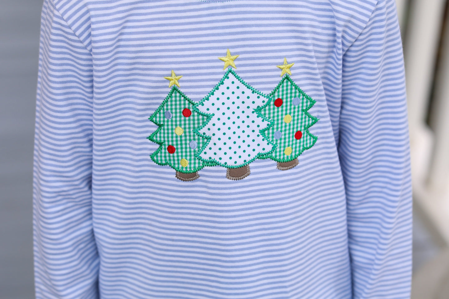 Trio Of Trees Romper