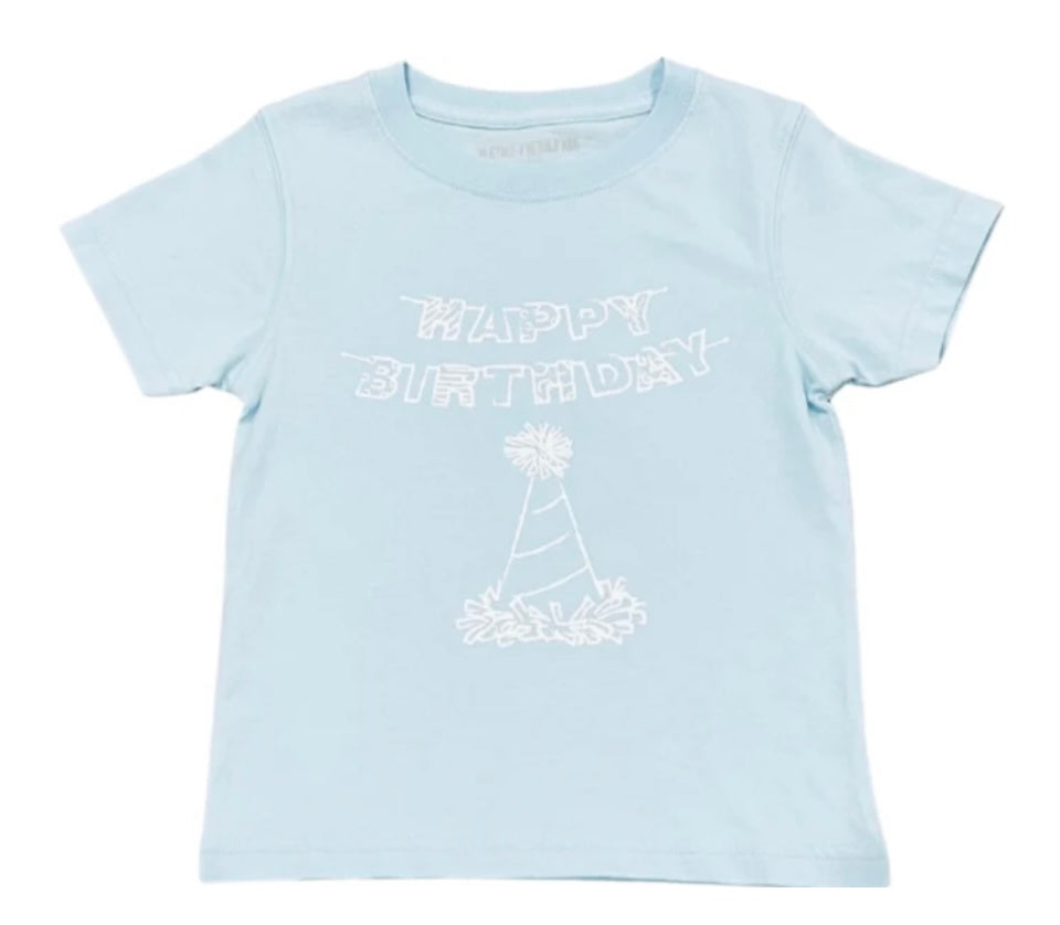 Blue Birthday T-Shirt