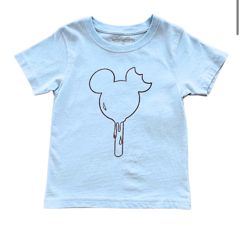 Blue Mickey Mouse Ice Cream T-Shirt