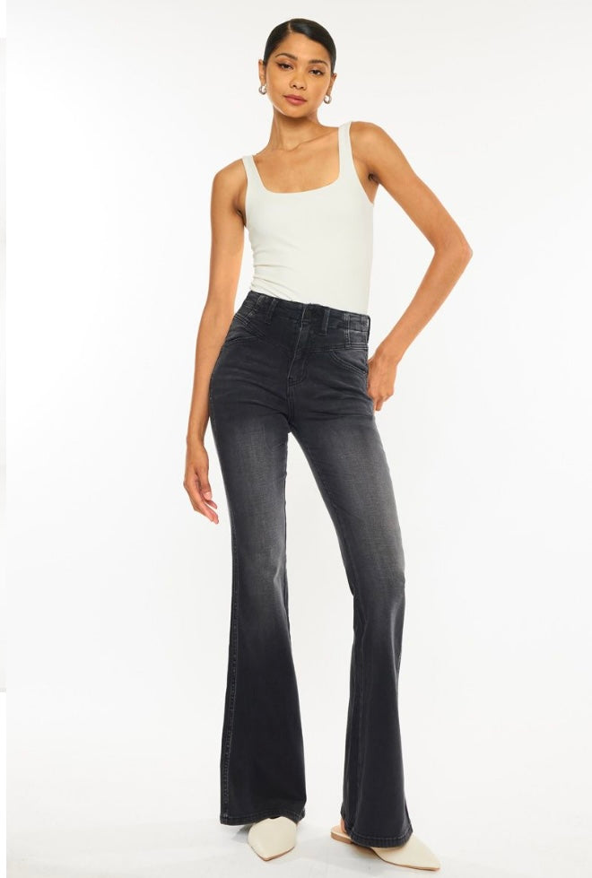 Marcy Ultra High Rise Flare Jeans