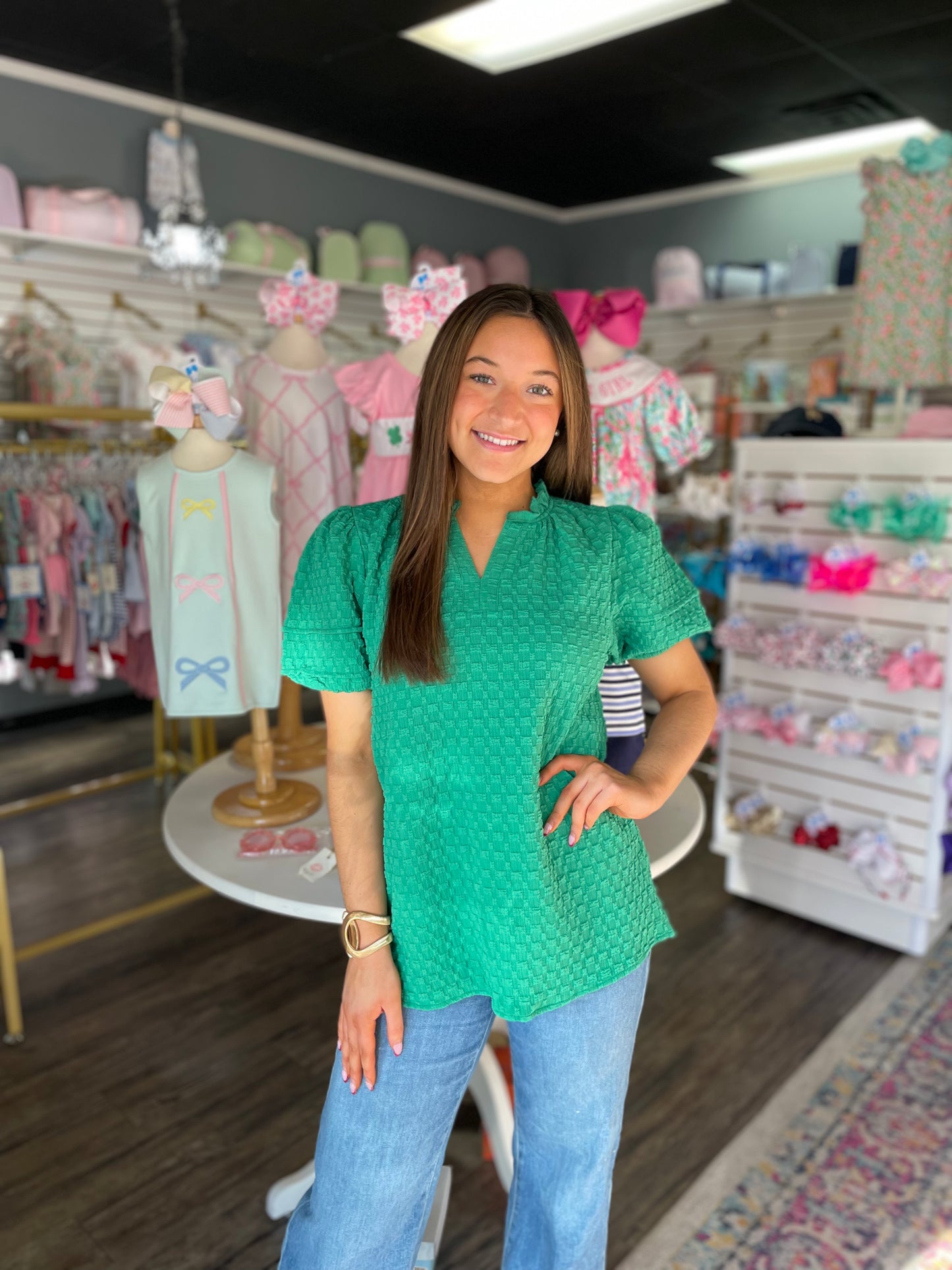 Lucky Green Top