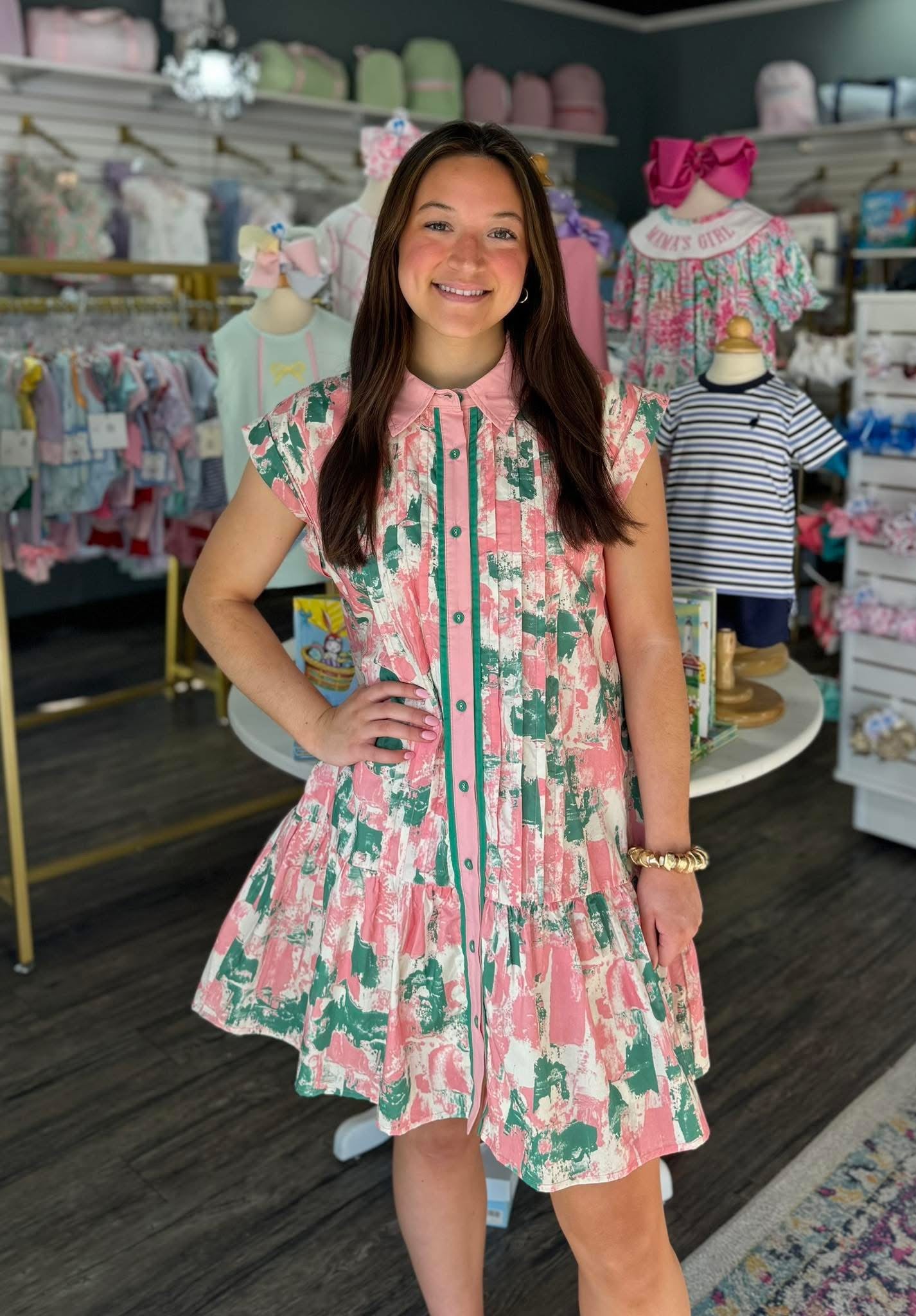 Watercolor Me Dress