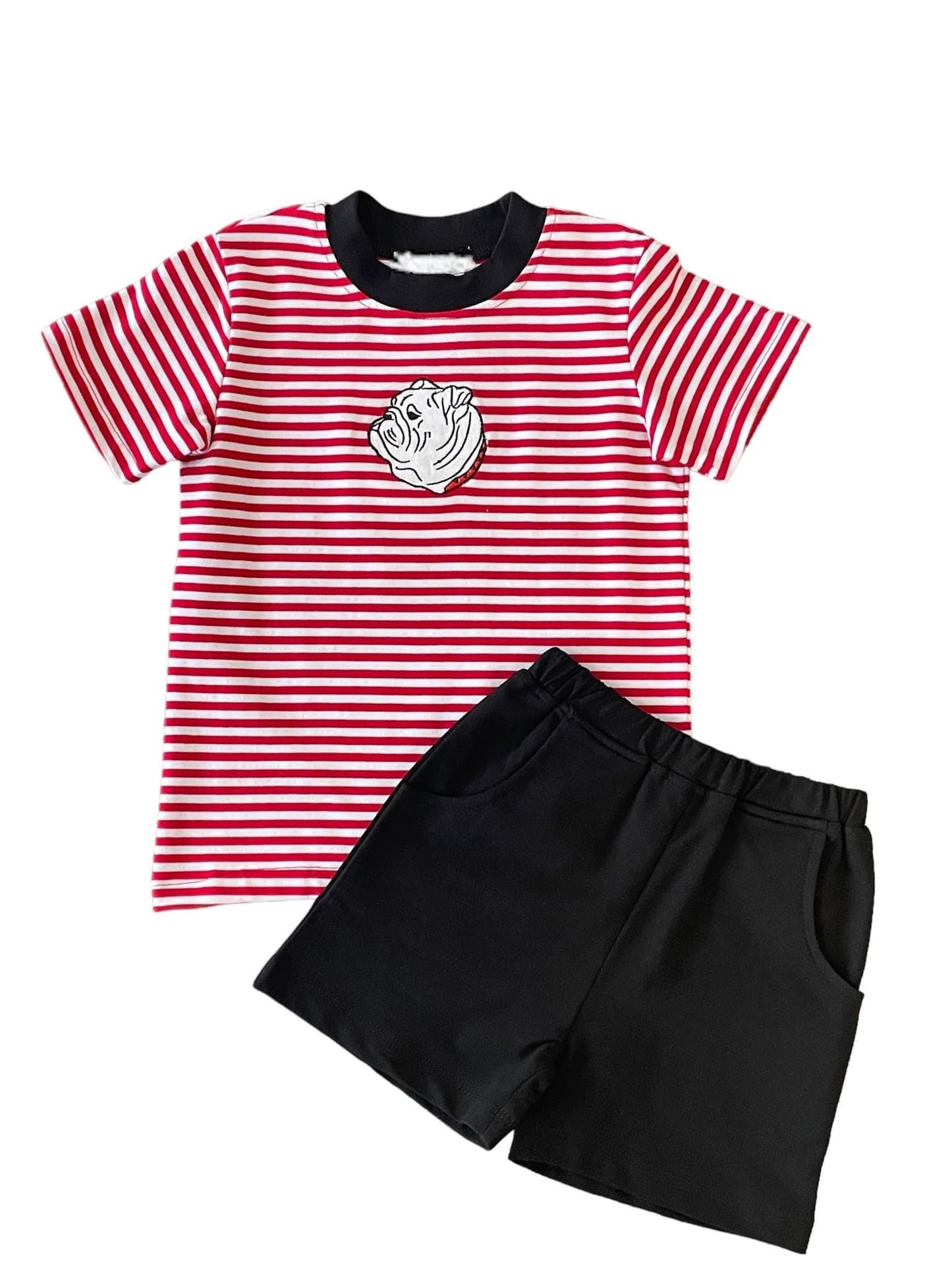 Bulldog Stripe Set