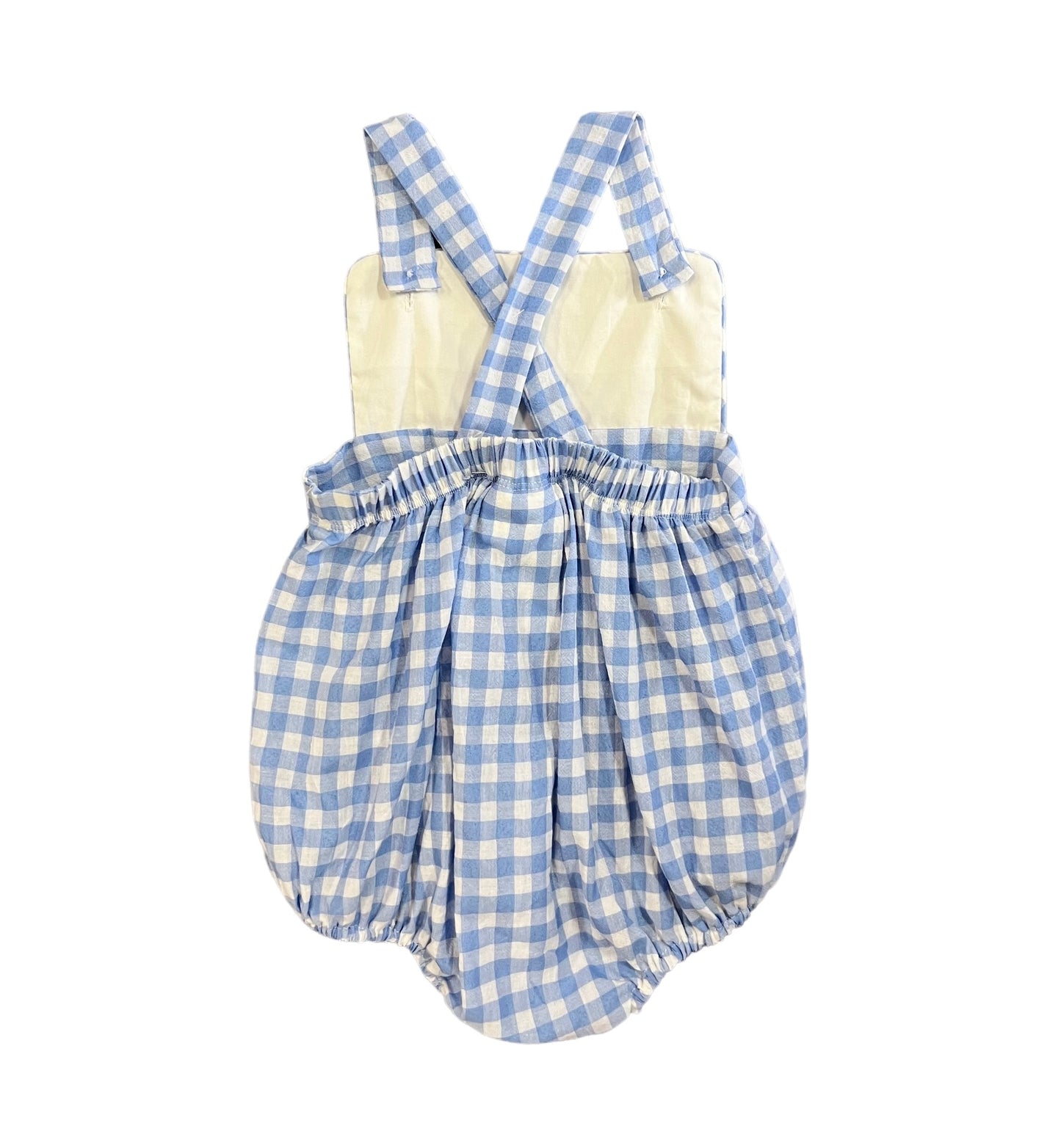 Baby Blue Gingham Bubble