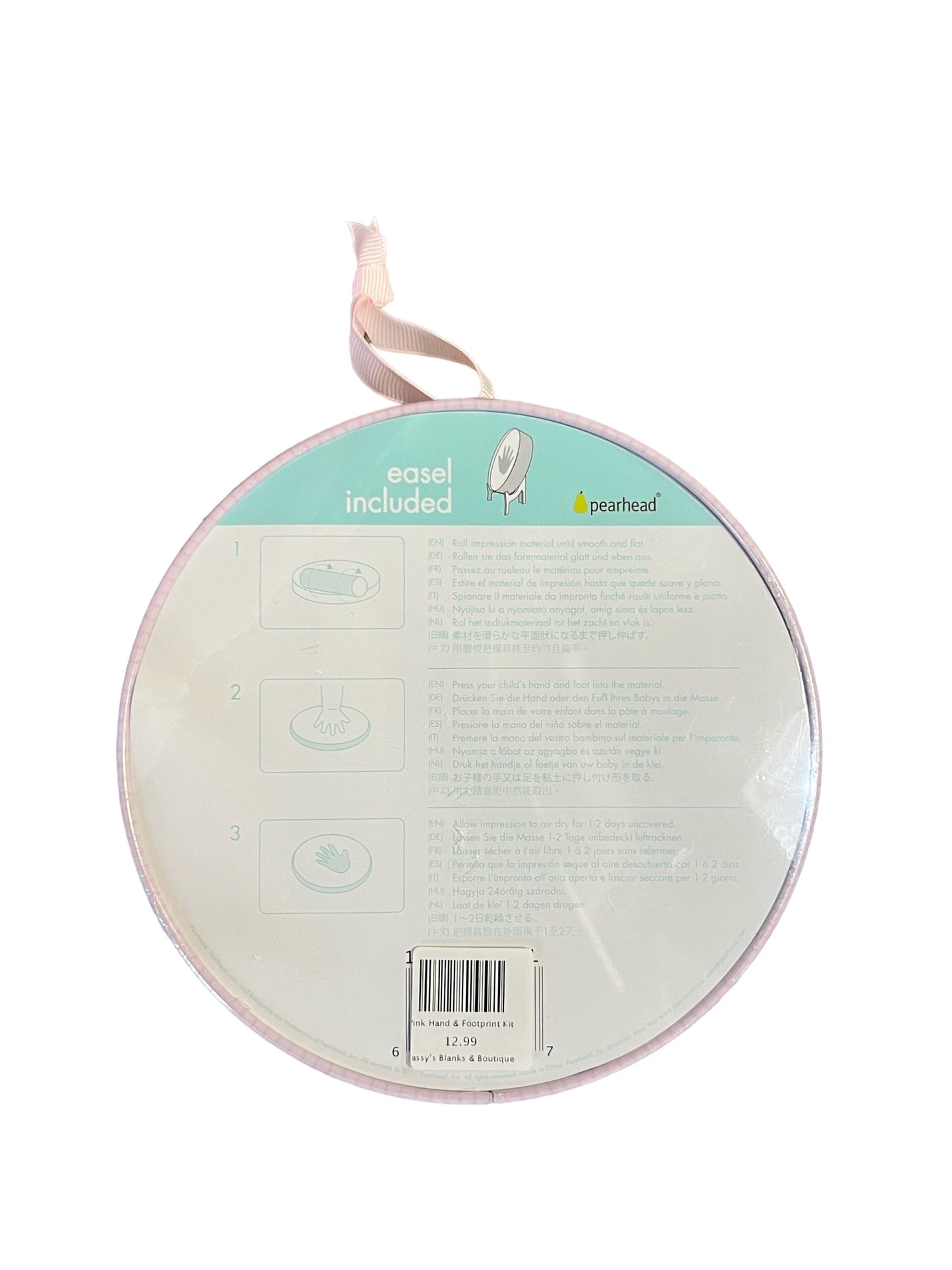 Pink Hand & Footprint Kit