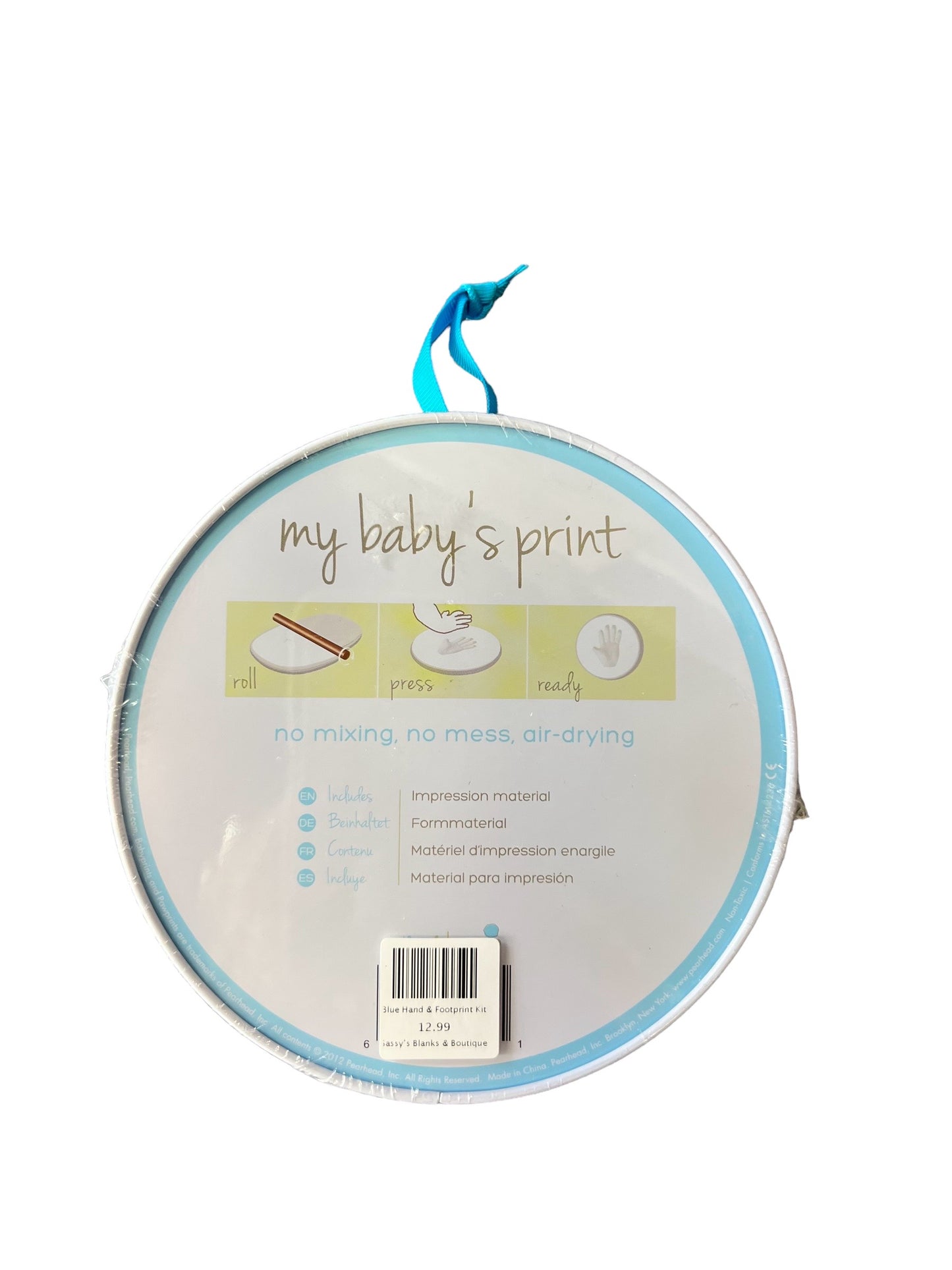 Blue Hand & Footprint Kit