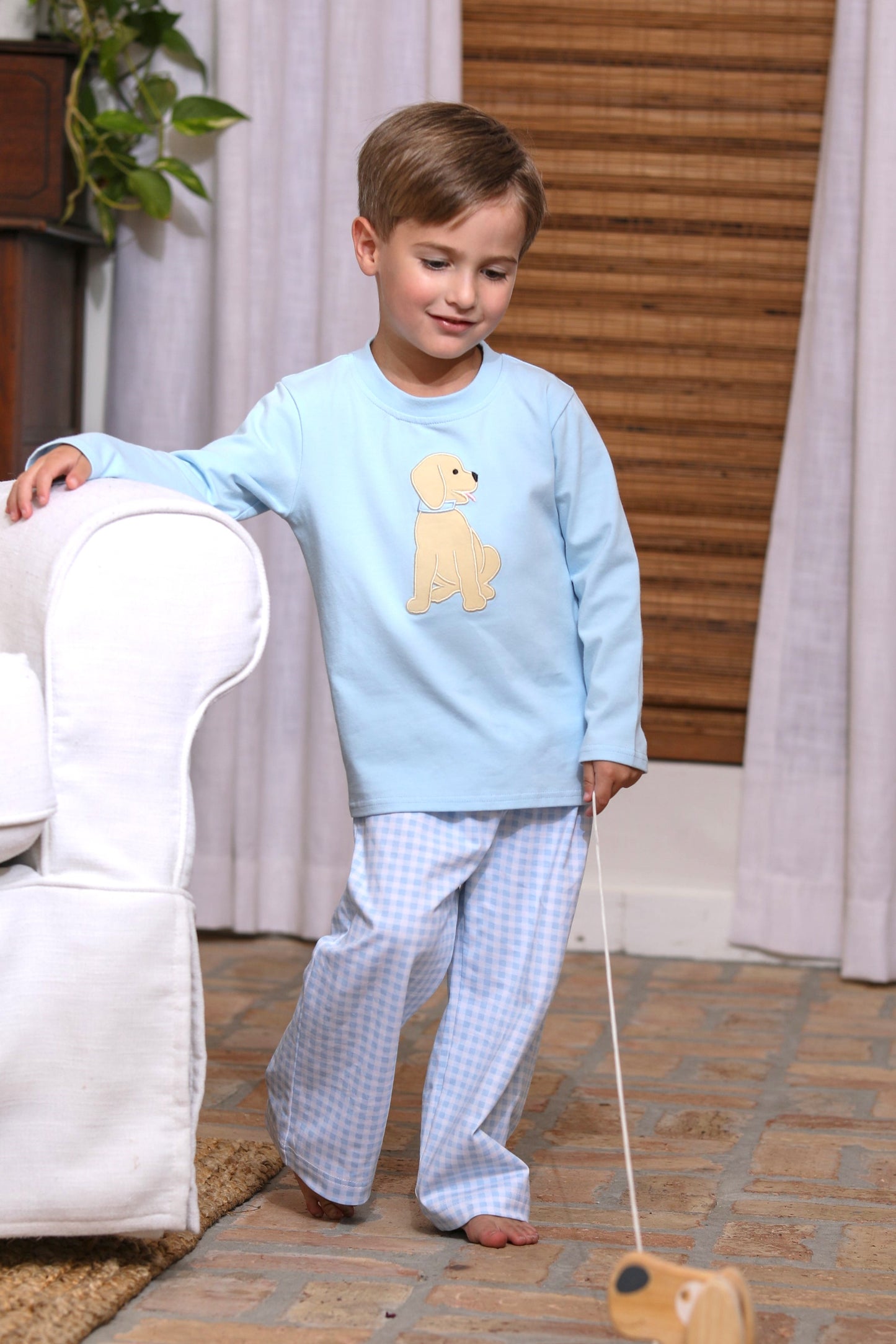 Puppy Pants Set
