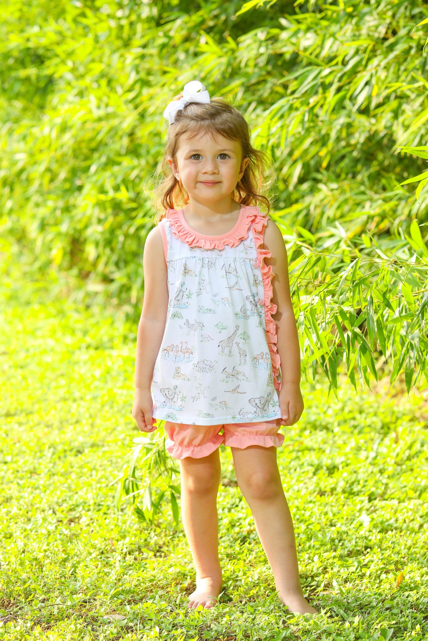 Safari Animals Bloomer Set