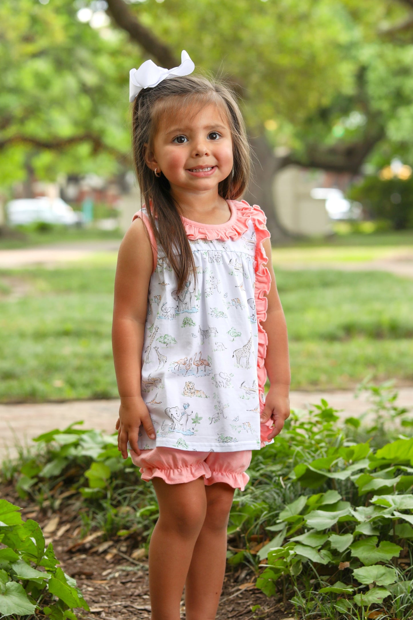 Safari Animals Bloomer Set