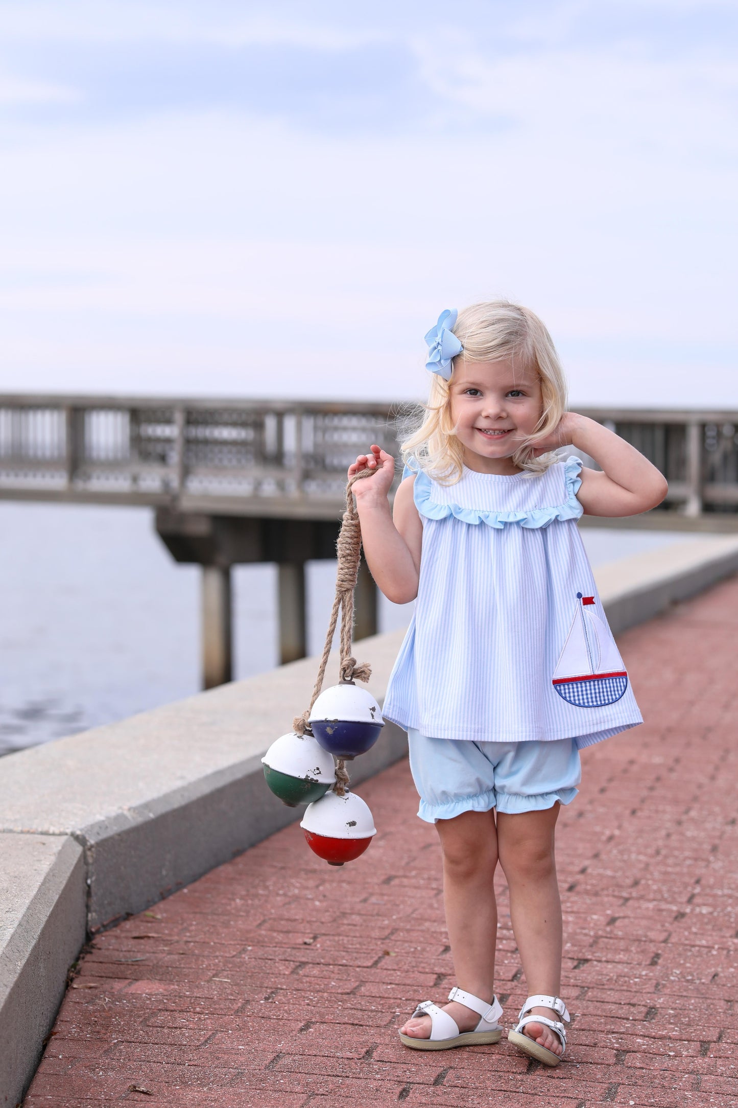 Sailing Away Bloomer Set