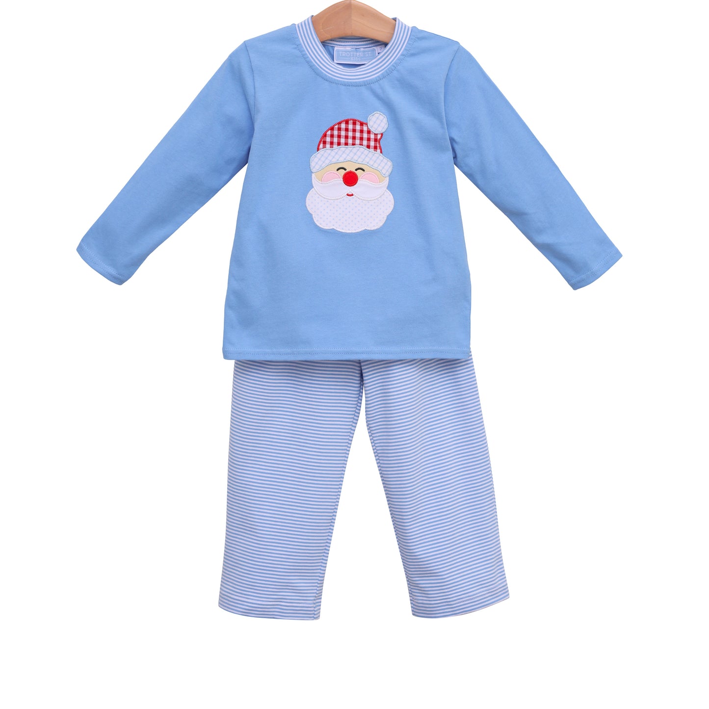 Santa Blue Pants Set