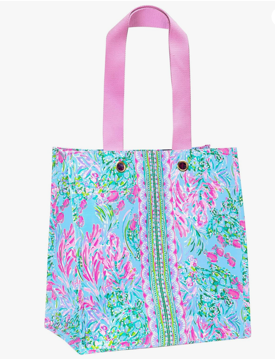 Best Fishes Small Tote Bag (Lilly Pulitzer)
