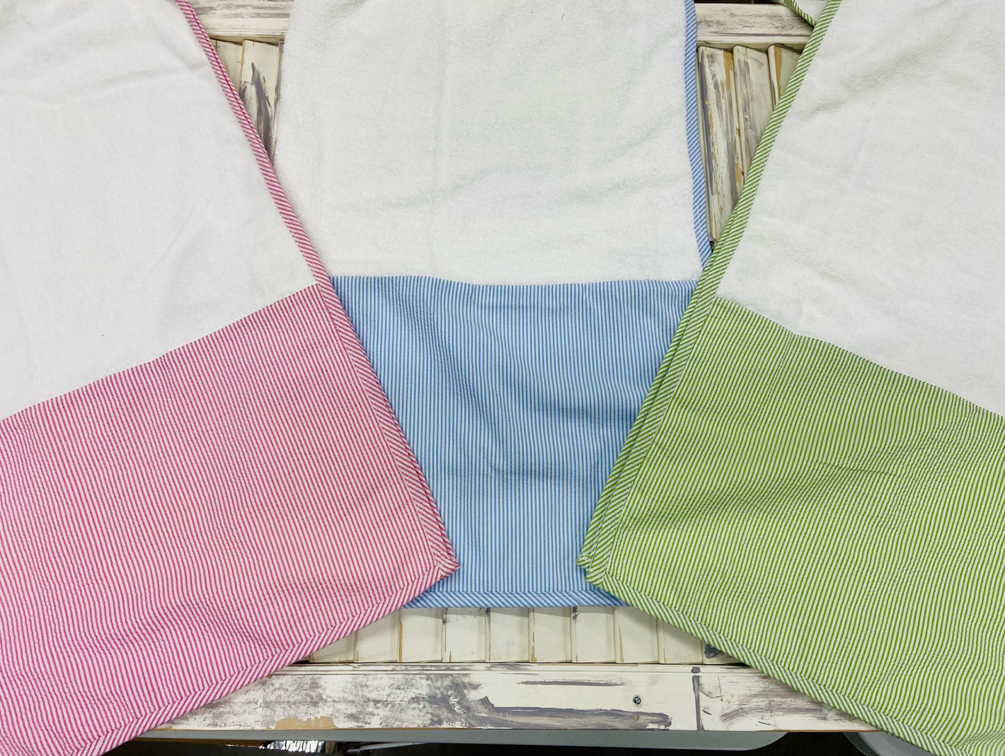 Beach/Bath Seersucker Towel