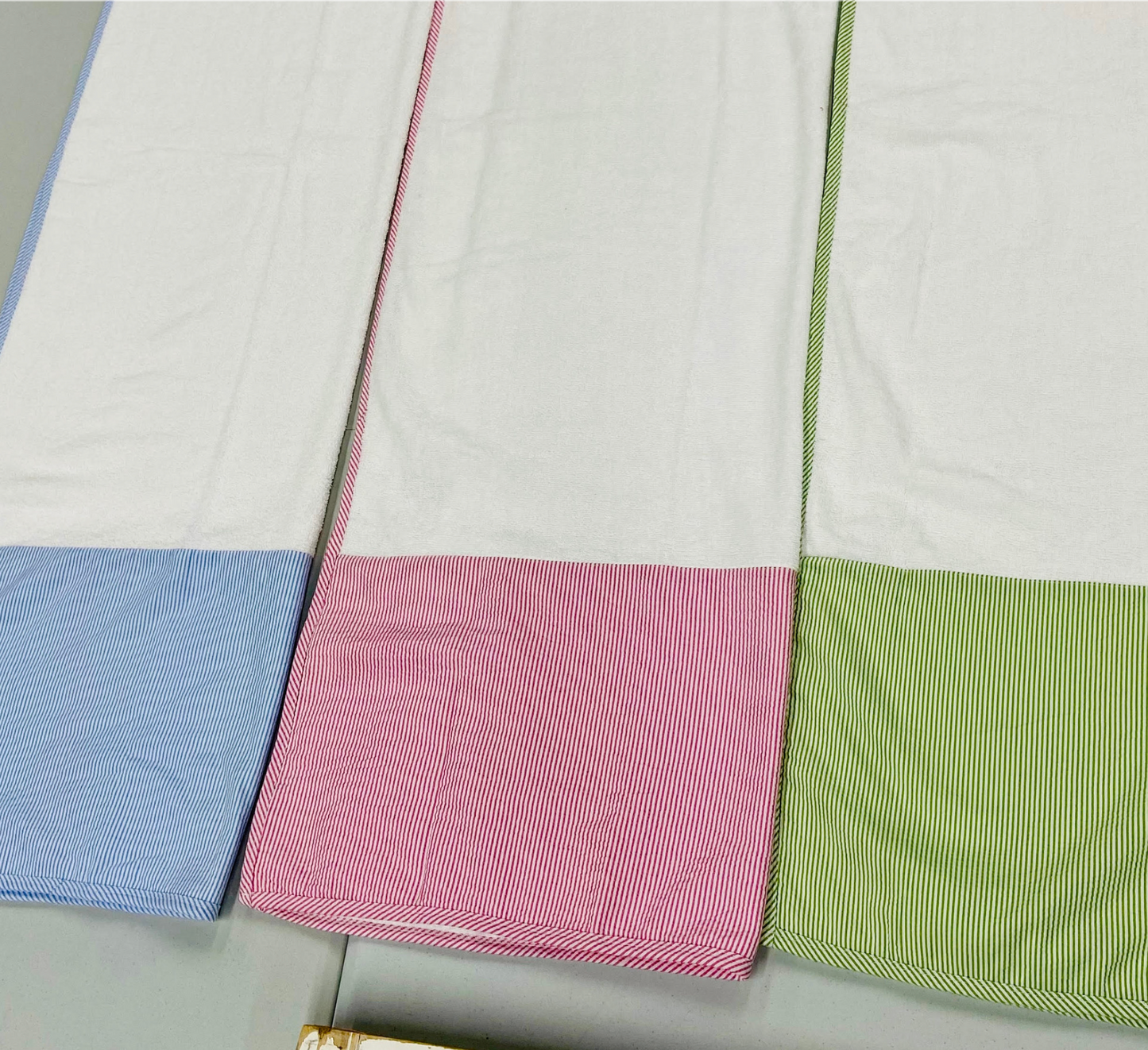 Beach/Bath Seersucker Towel
