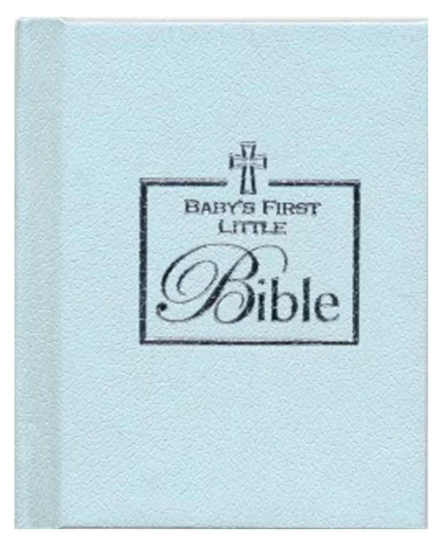Baby's First Little Bible (Different Color Options Available)