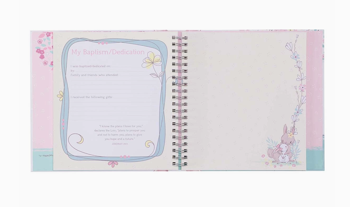 First Year Baby Girl Memory Book