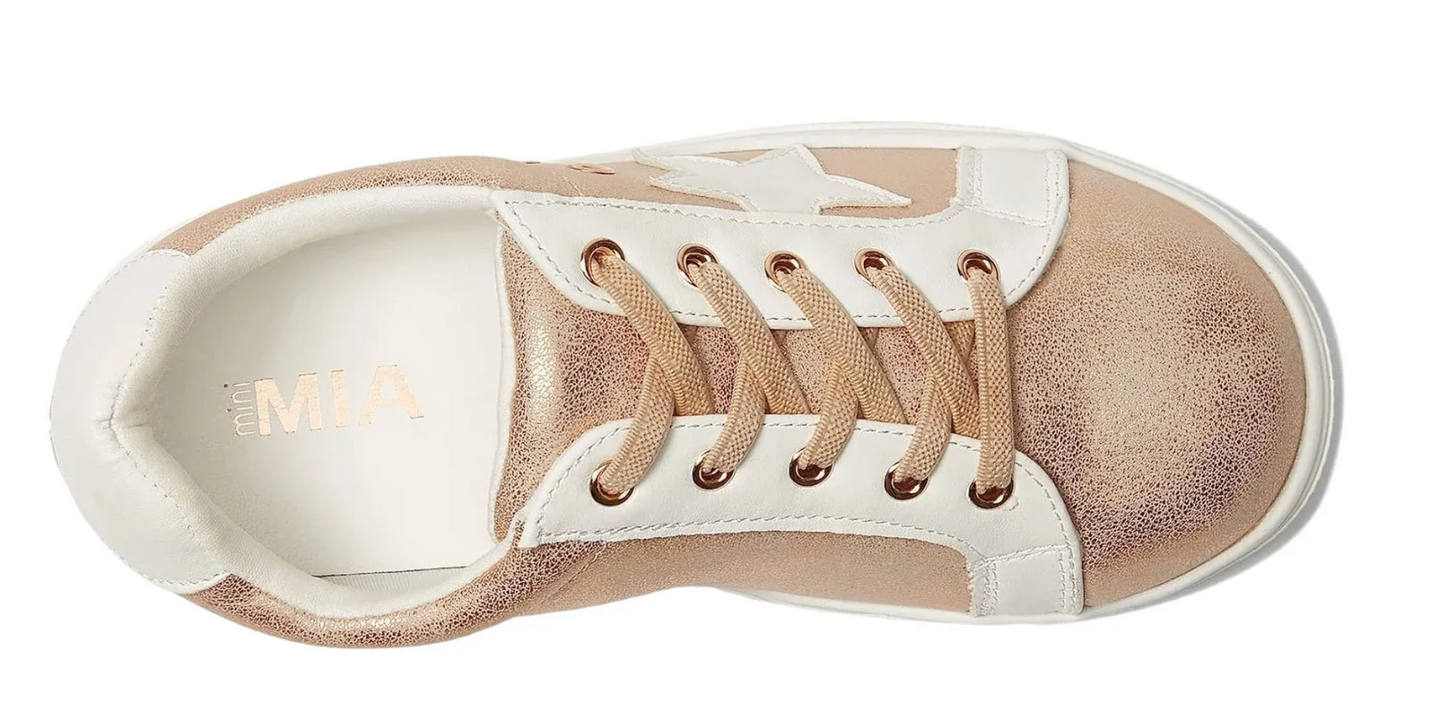 Lil Sparkle Rose Gold Sneakers