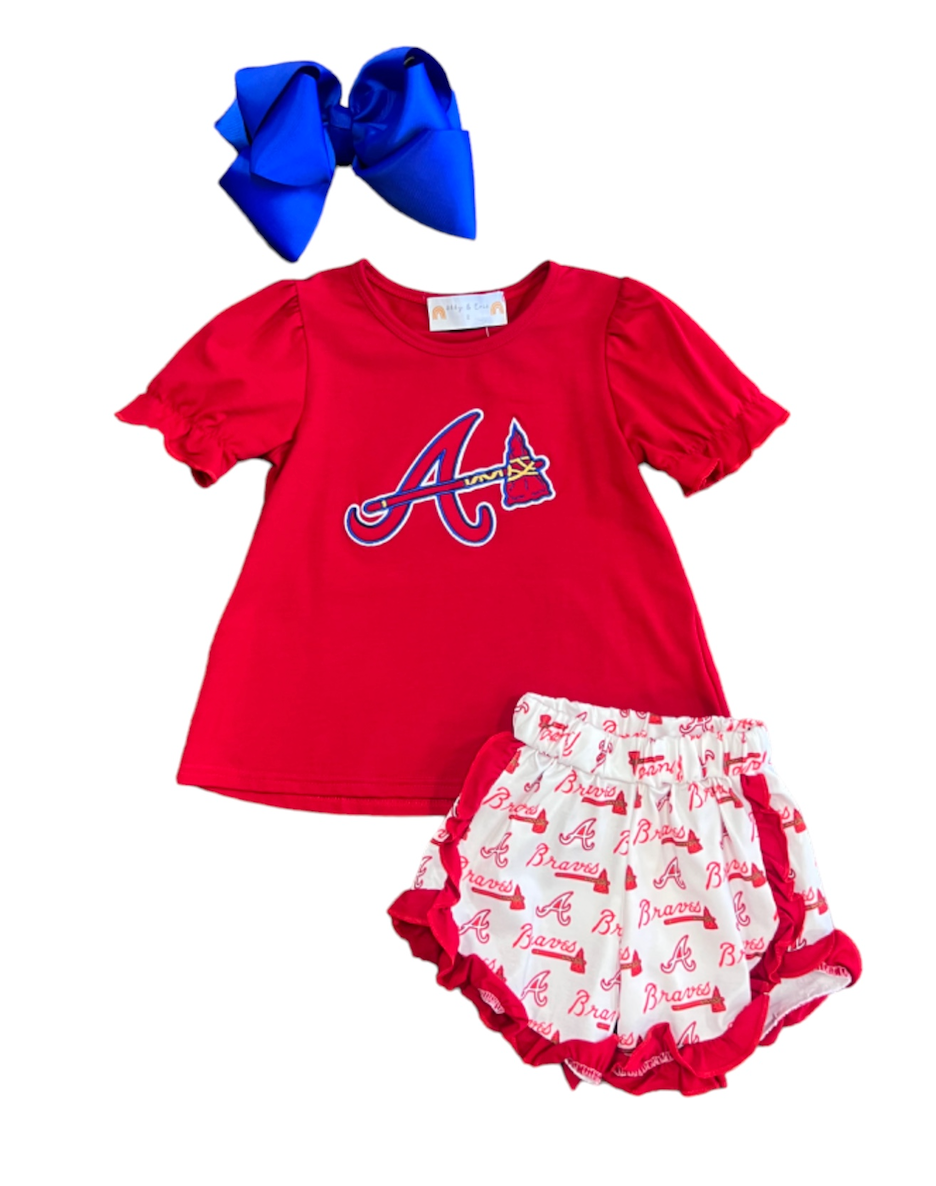 Braves Girl Set