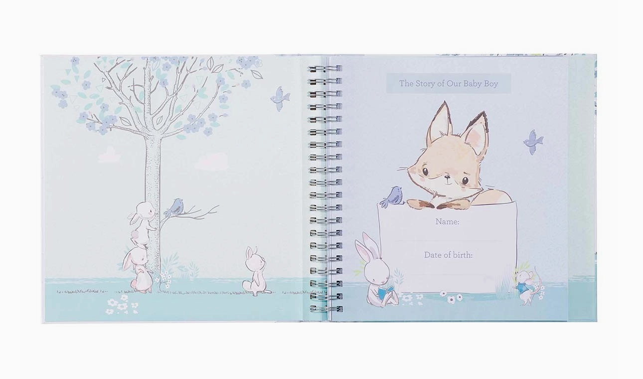 First Year Baby Boy Memory Book