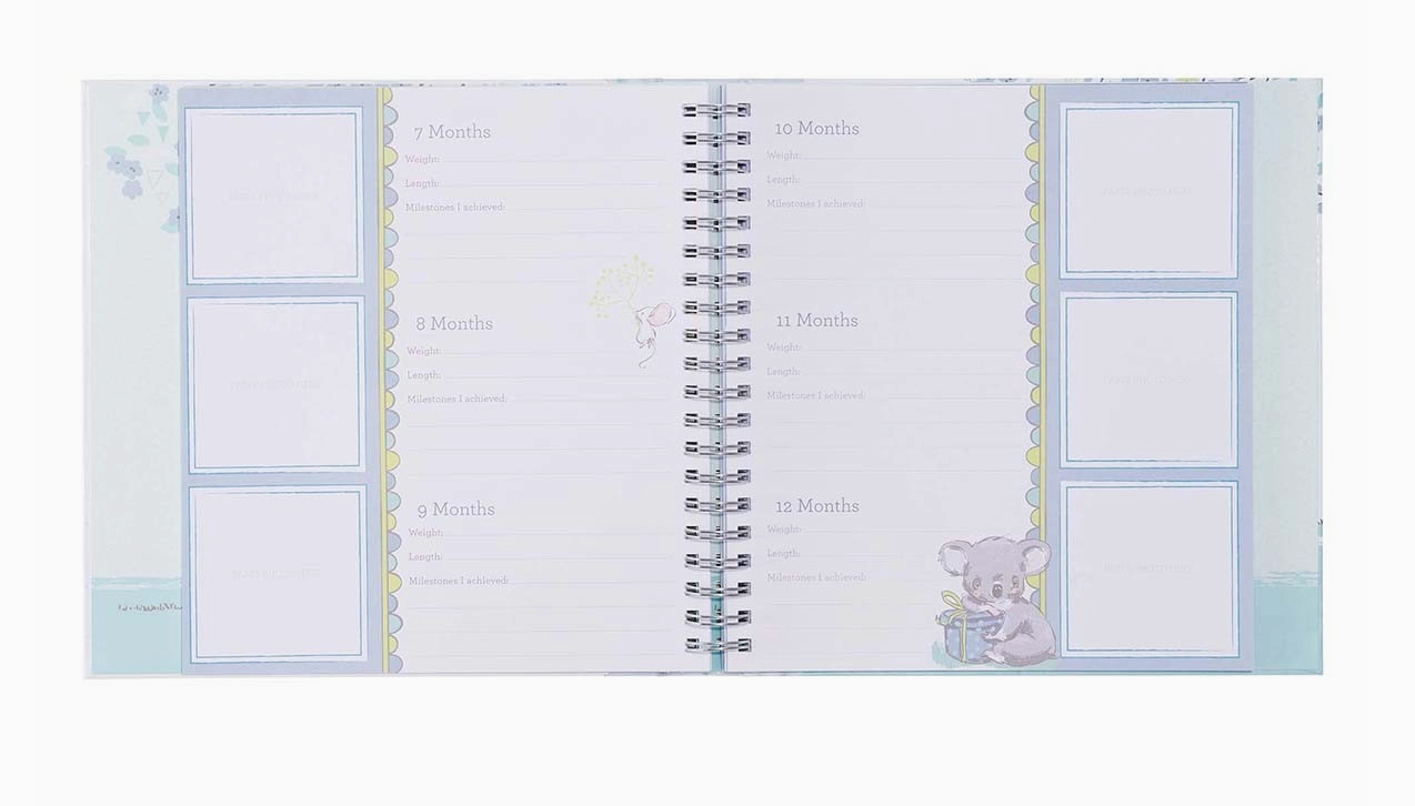 First Year Baby Boy Memory Book