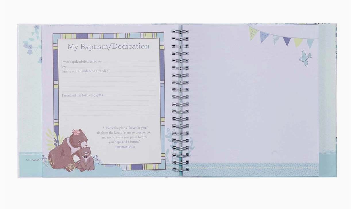 First Year Baby Boy Memory Book