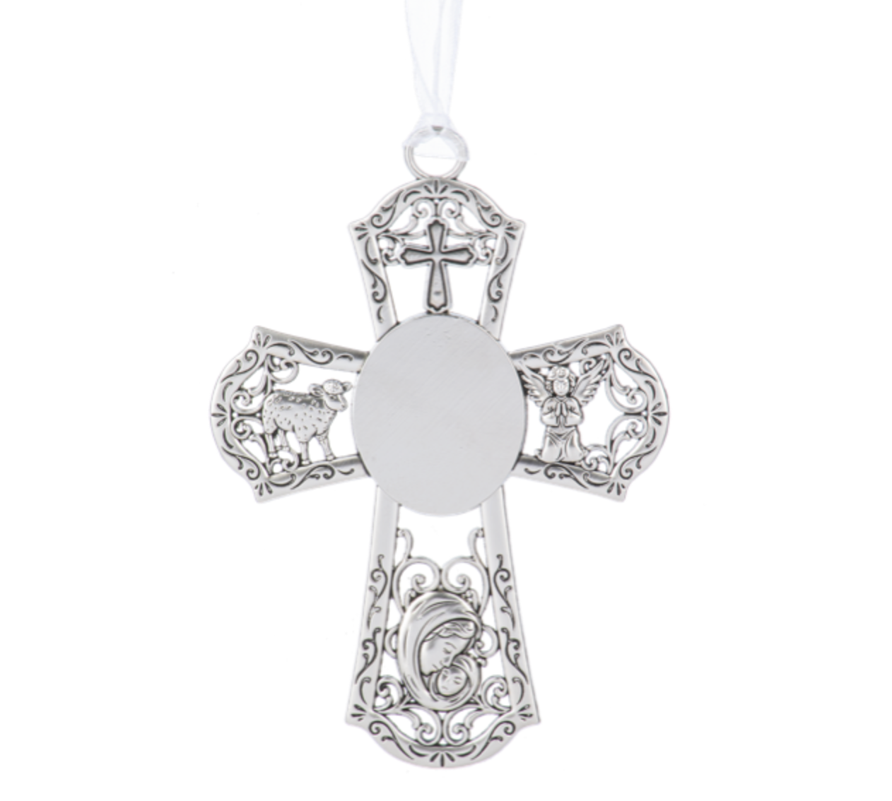 Crib Cross Ornament (Different Color Options Available)