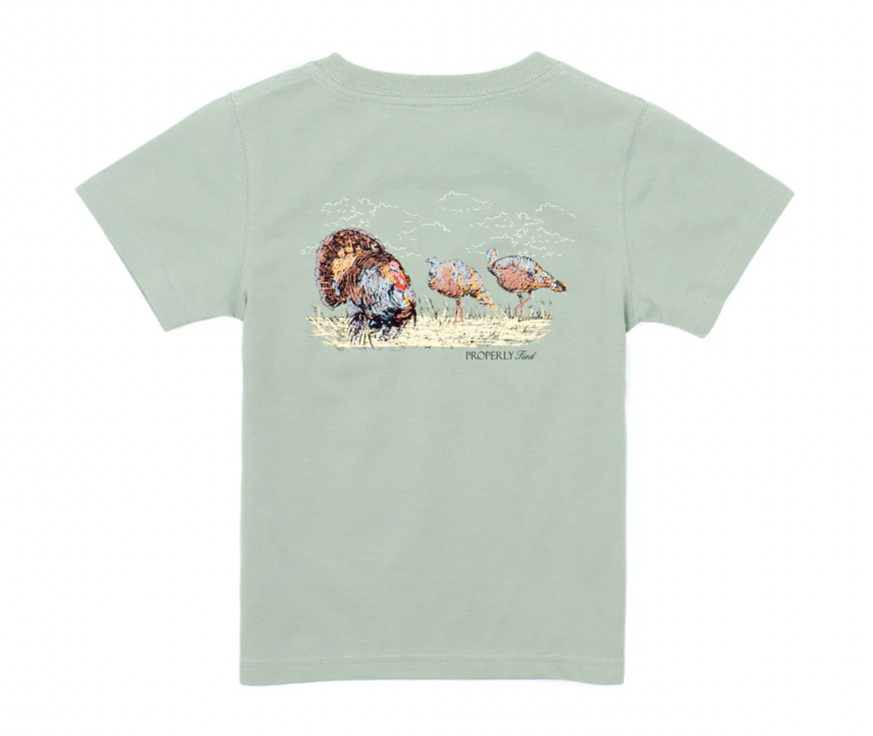 Turkey Hunt SS Sage T-Shirt