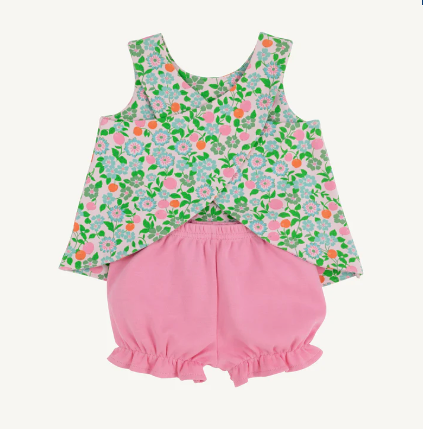 Natchez & Nectarines Bettye Bloomer Set