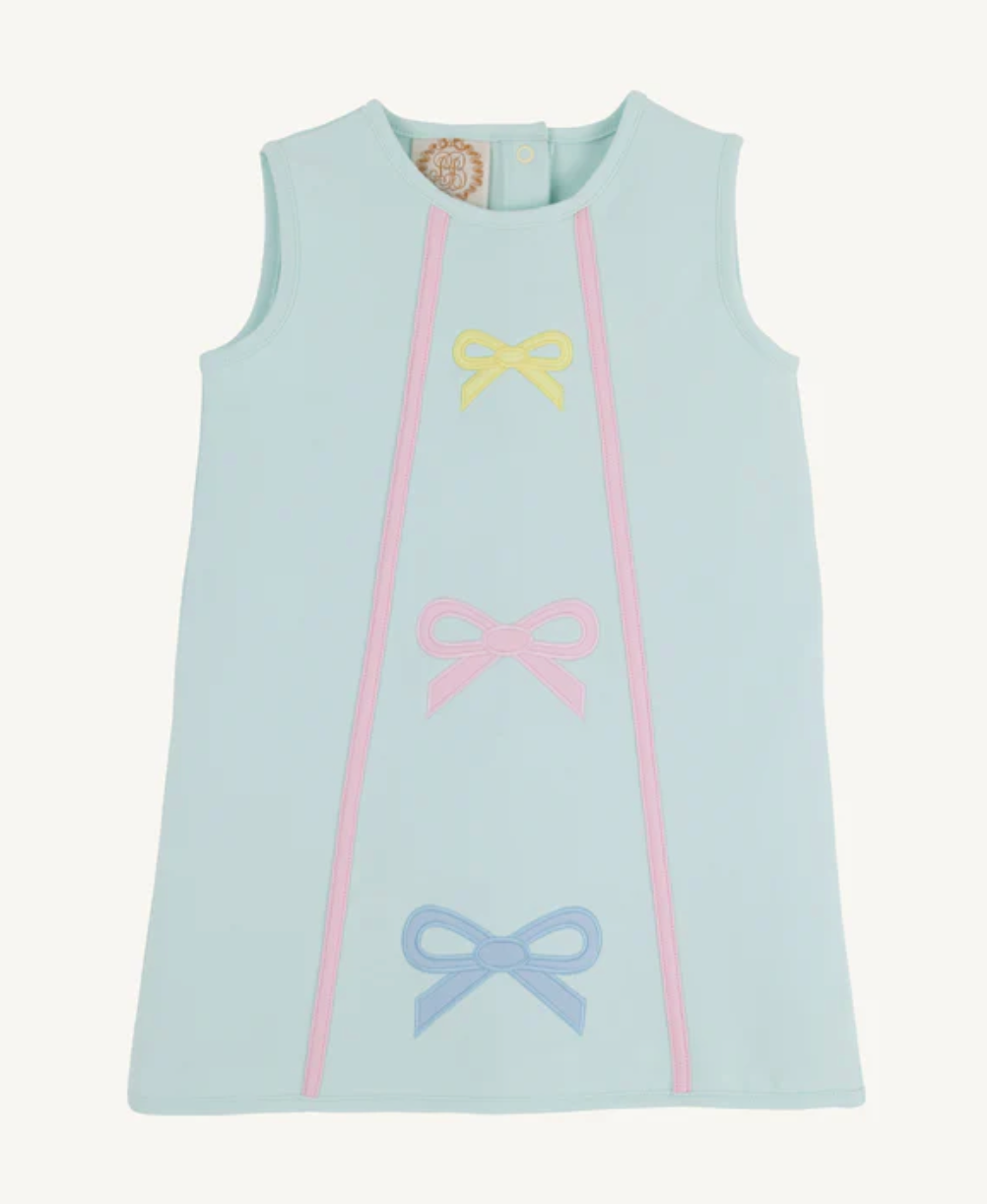 Bow Sea Island Seafoam Dress