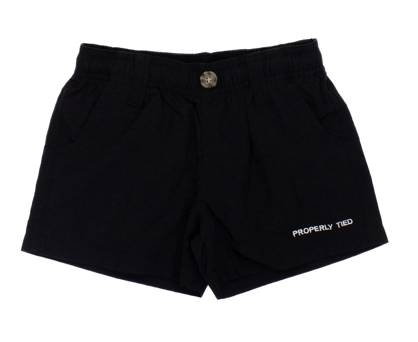 Black Mallard Shorts