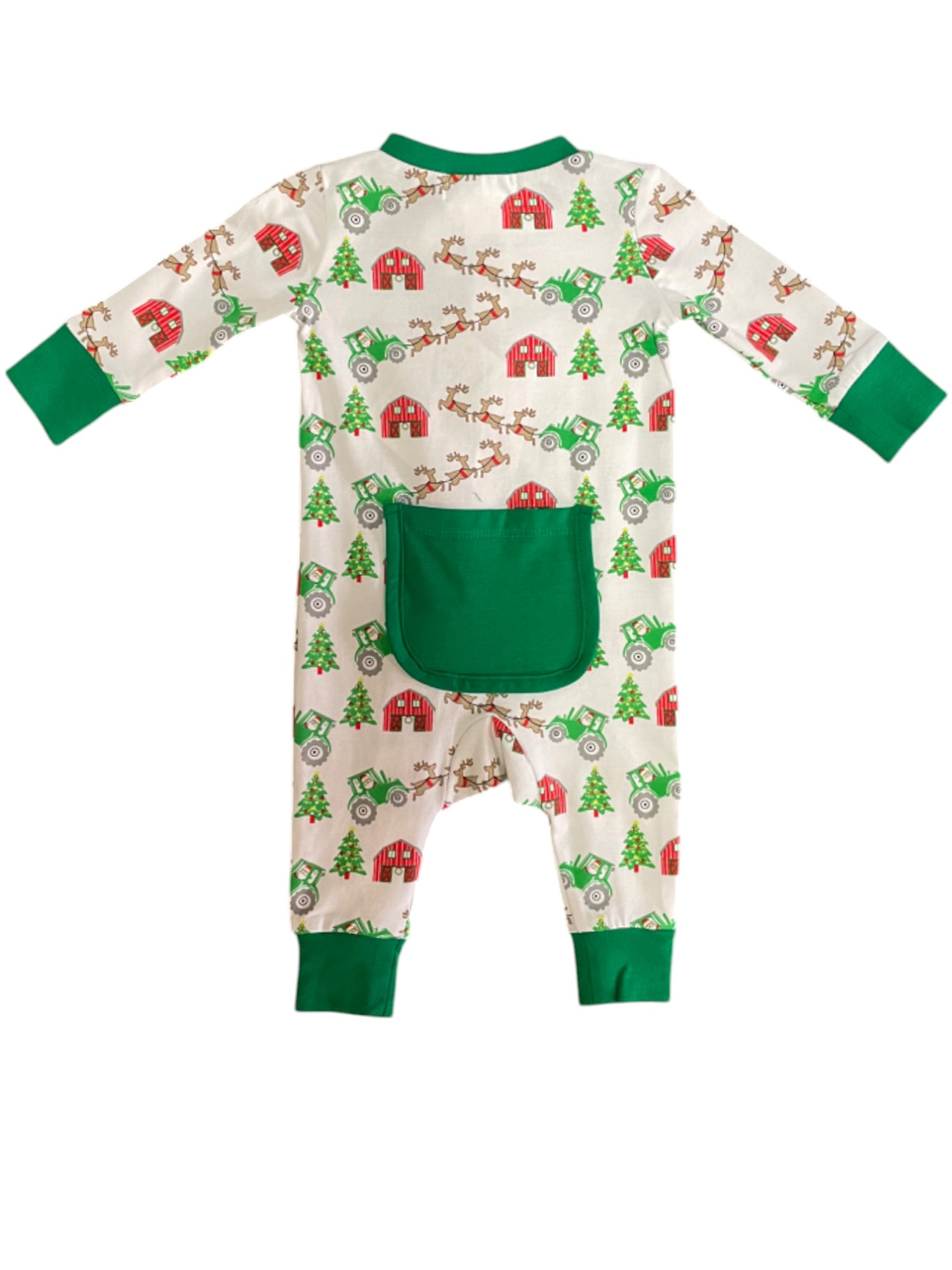 Christmas At The Farm Unisex Playsuit