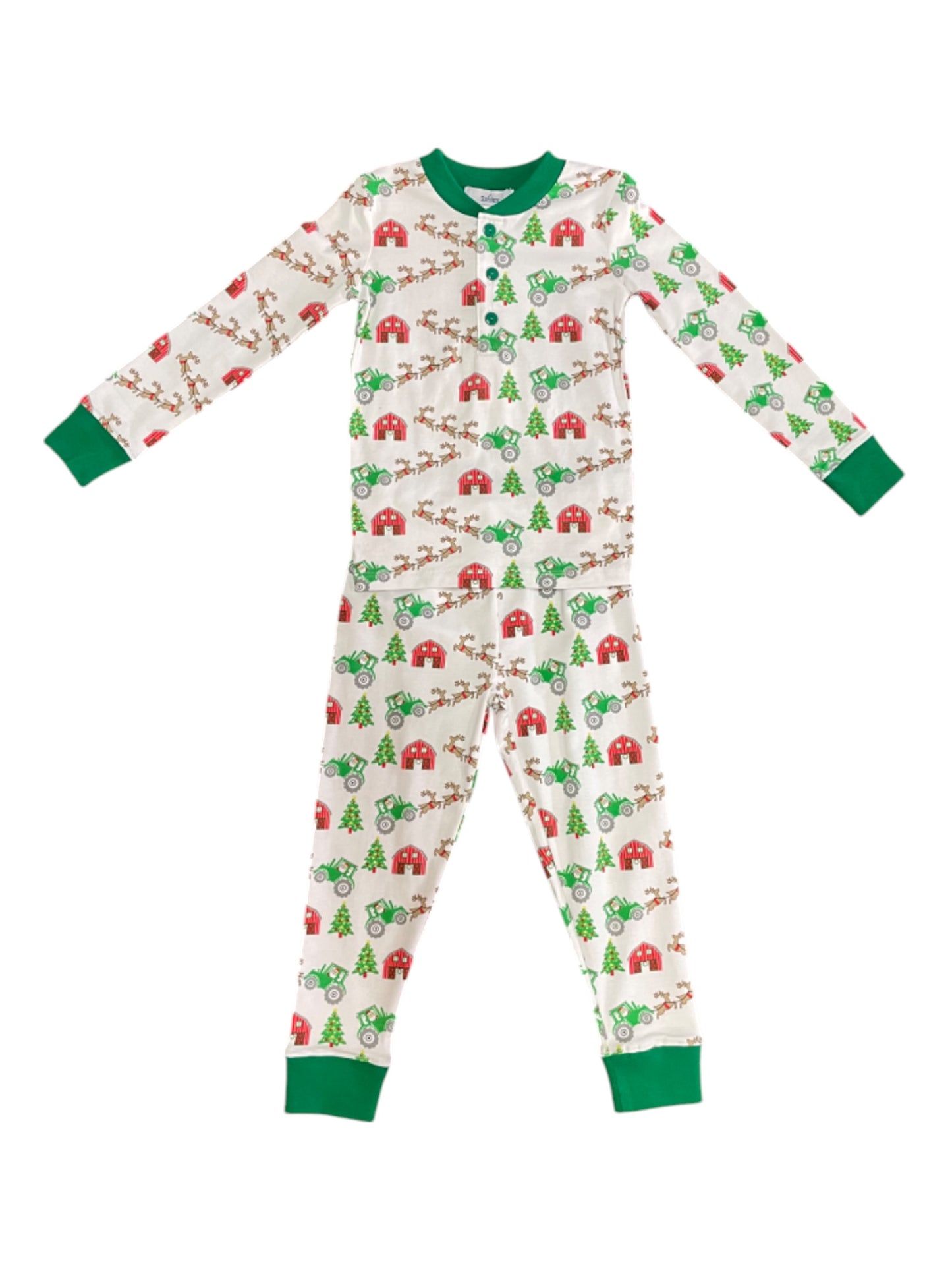 Christmas At The Farm Boy PJ Set