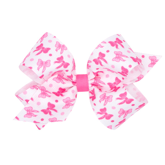King Bow Print Bow