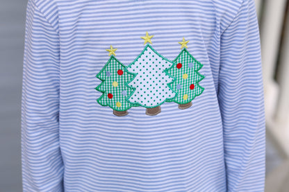 Trio Of Trees Romper