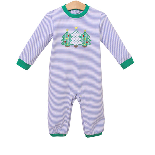Trio Of Trees Romper