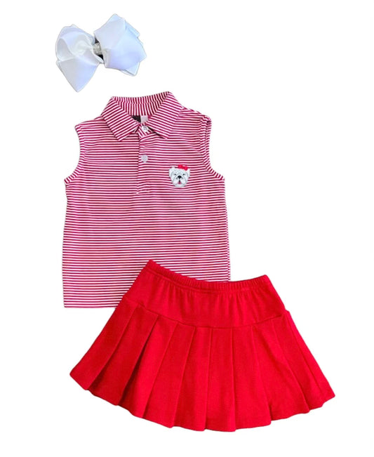 Bulldogs Skort Set