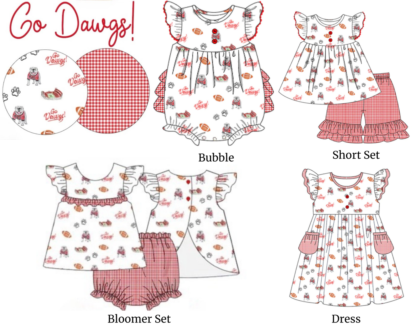 Go Dawgs Dress