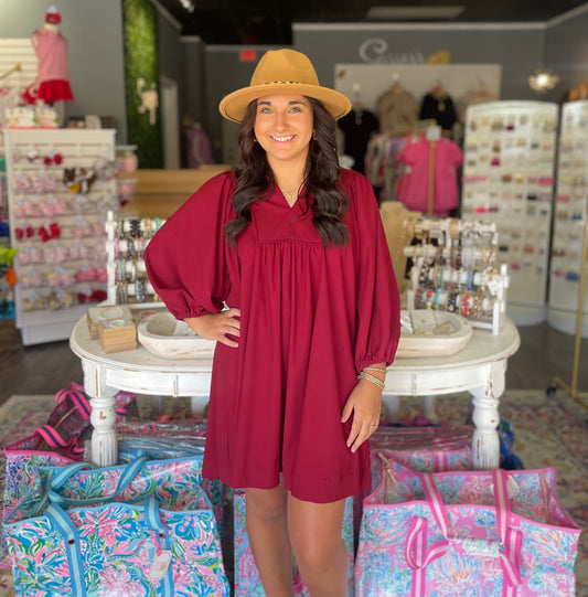 Wine Me Down Dress