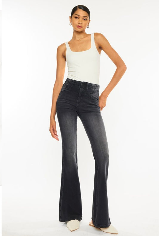 Marcy Ultra High Rise Flare Jeans