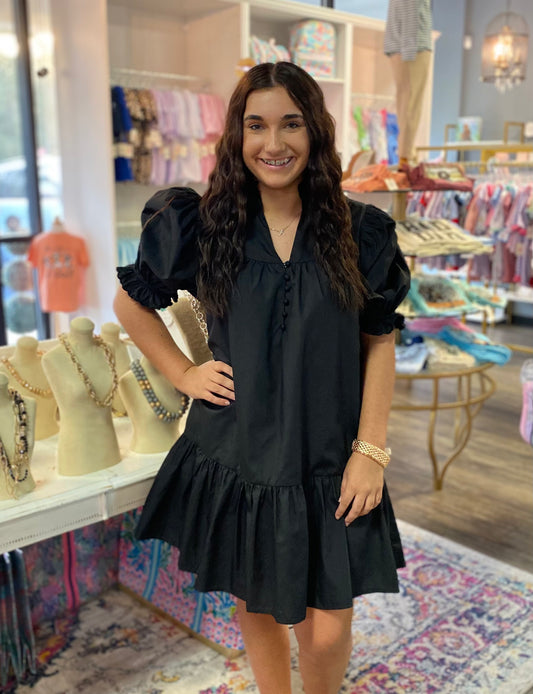Midnight Black Dress