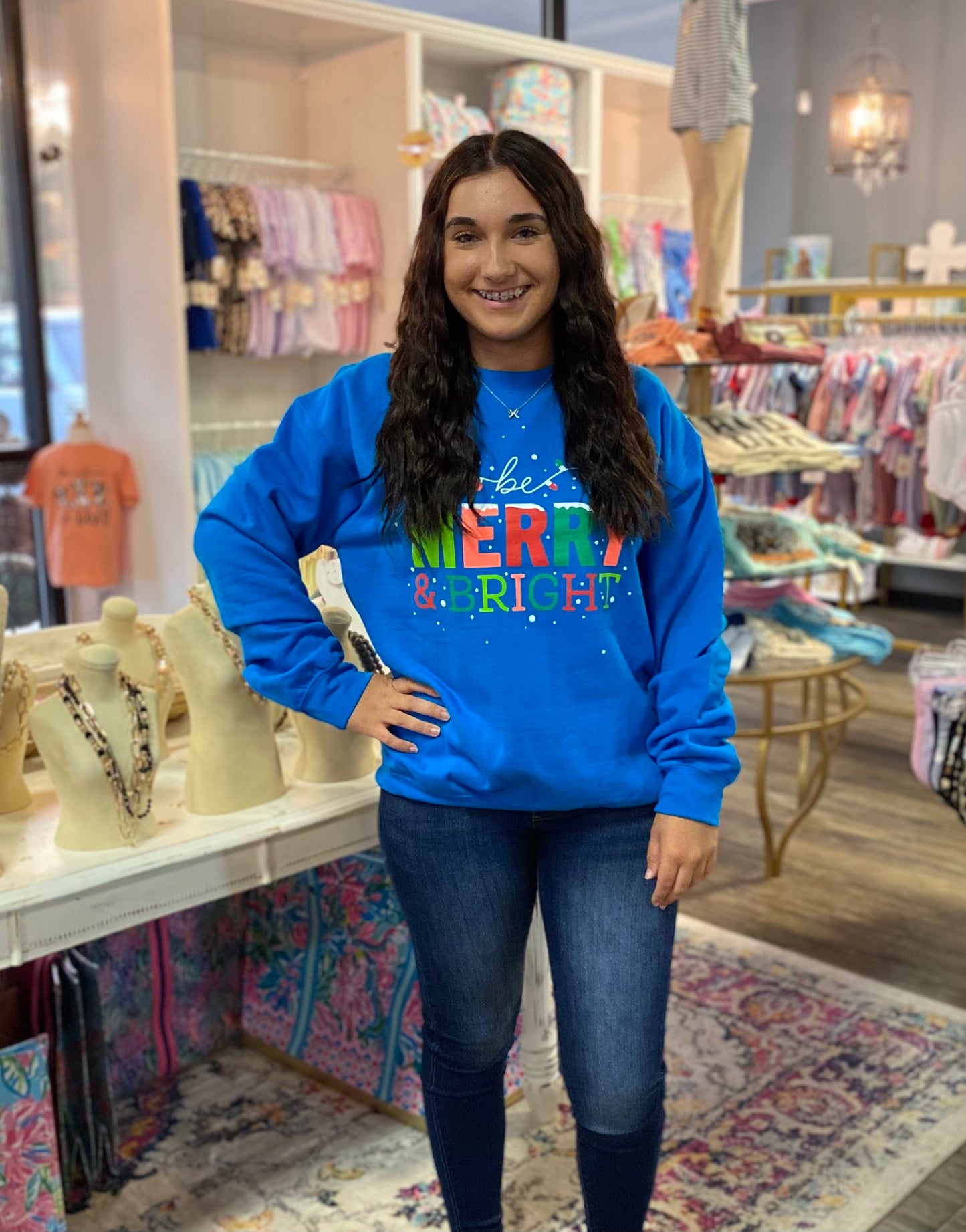 Merry & Bright Sweatshirt