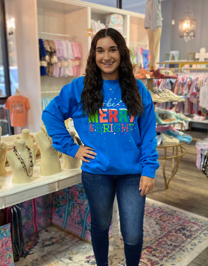 Merry & Bright Sweatshirt