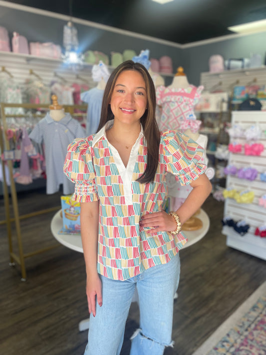 Colorful Day Top