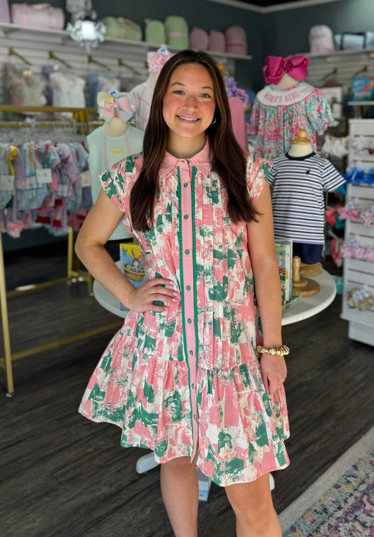 Watercolor Me Dress