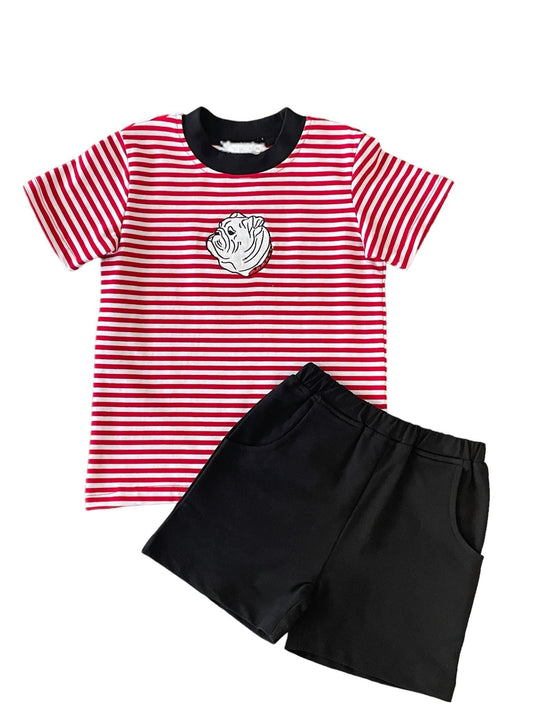 Bulldog Stripe Set