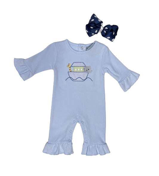 Ruffle Noah's Ark Romper