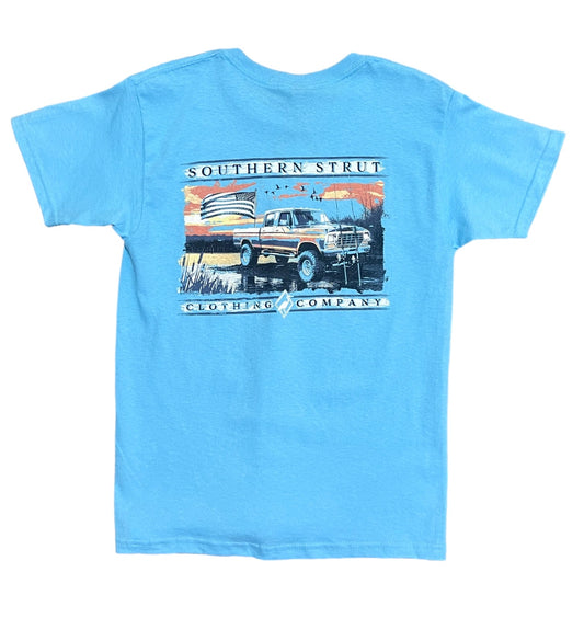 River Fishing Sky T-Shirt