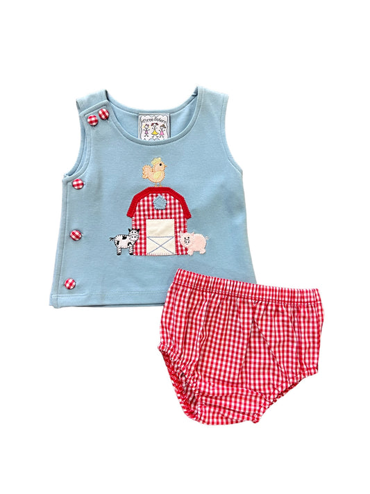 Diaper Set Down On The Farm
