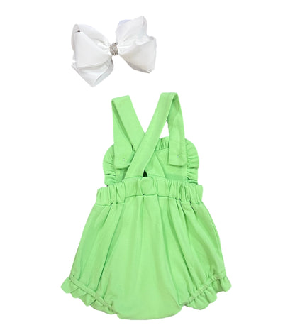 Lime Green Sunsuit