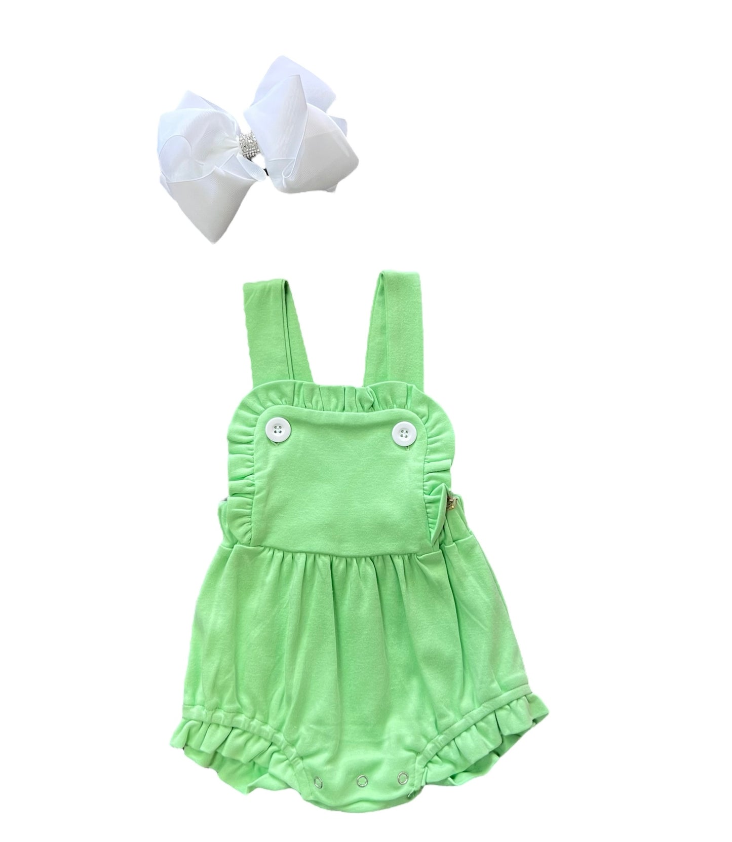 Lime Green Sunsuit